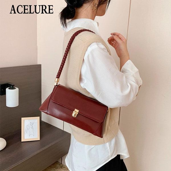 

acelure vintage soft pu leather small women shoulder bags luxury handbags designer crossbody bags for women ladies messenger bag