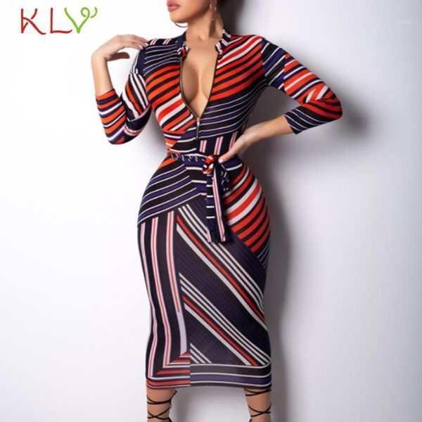 

dress women rainbow striped vintage long sleeves casual party dress evening robe femme zomerjurk dames 2020 vestidos 19m251, Black;gray