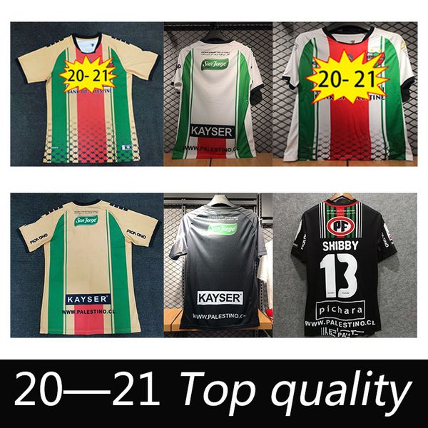 

2020 palestine soccer jersey 20 21 thai quality survetement palestinian palestinians palestino rosende football shirt, Black;yellow