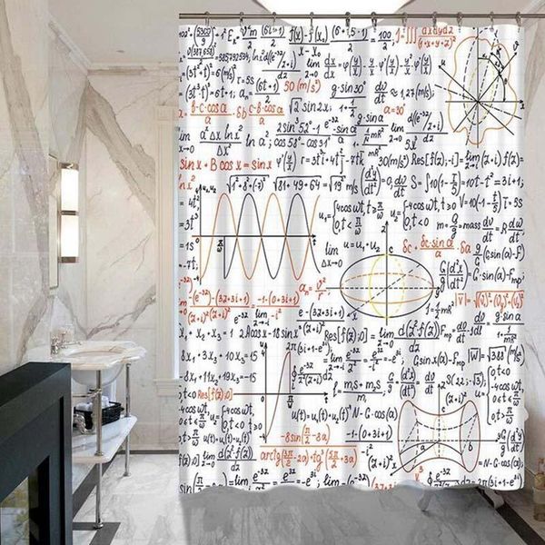 

geometric symbols shower curtain pattern customized bath shower curtain waterproof polyester fabric for bathroom