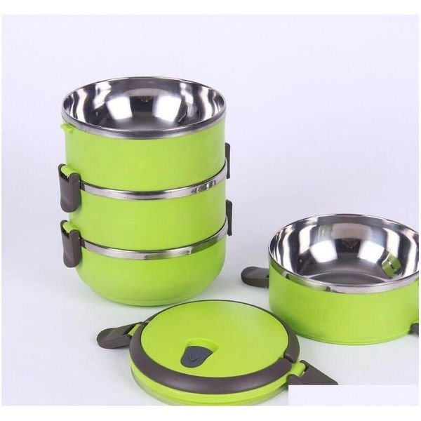 

lunch box food container storage set proof stainless steel can with lids. h jllsyh mywjqq