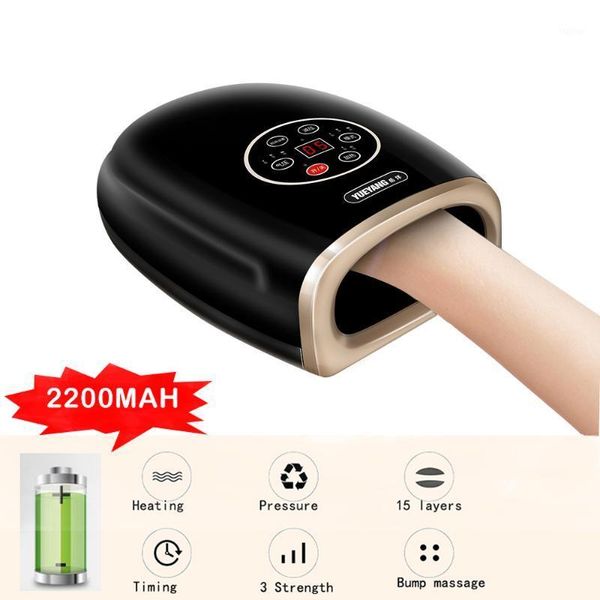 

electric hand massager physiotherapy equipment pressotherapy palm massage device air compression finger spa pressure apparatus1