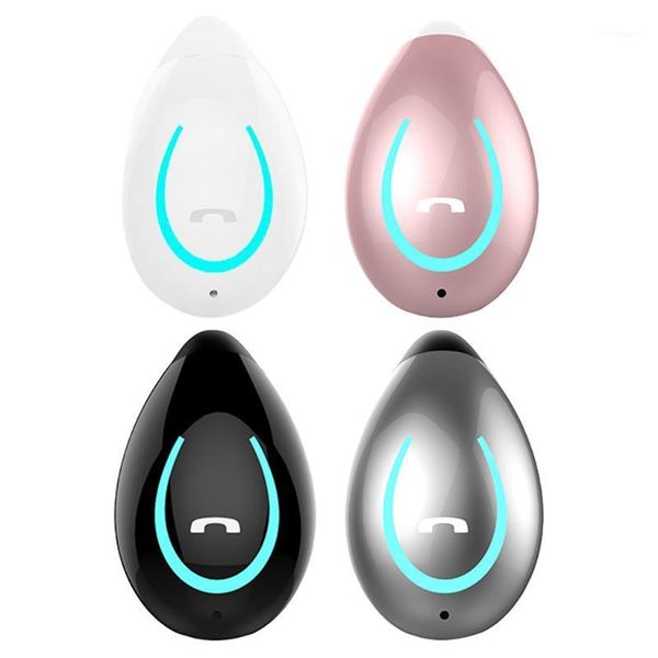 

sports wireless bluetooth 5.0 headset stereo ear clip single touch earphone handearbuds with mic for cell phones1