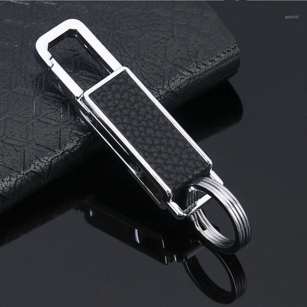 

zinc alloy keychain metal car key ring for men auto key chain bottle opener gifts for universal car accessories1, Silver