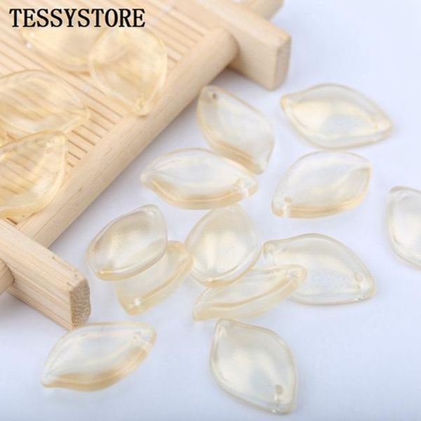 

10pcs petals shape lampwork beads the three-nsional shape glass beads for jewelry making hairpin handmade diy accessories wmtgtj