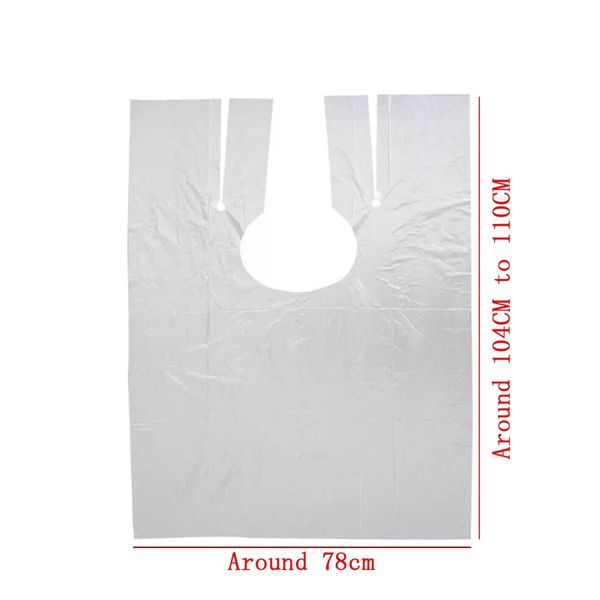 

20pc/lot ,wholesale disposable hair cutting cape salon gown /hair cut cutting salon stylist cape qylmke lipper