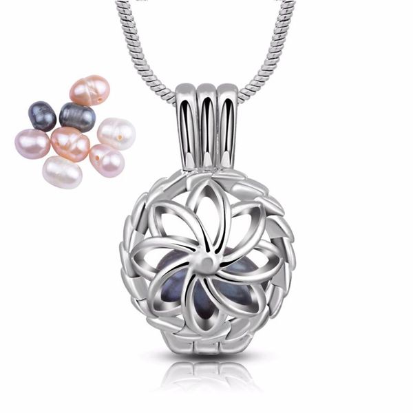 

women necklace jewelry unique design pearl pedant "sunshine"necklace for female sliver color girl pendants for lover gift, Silver