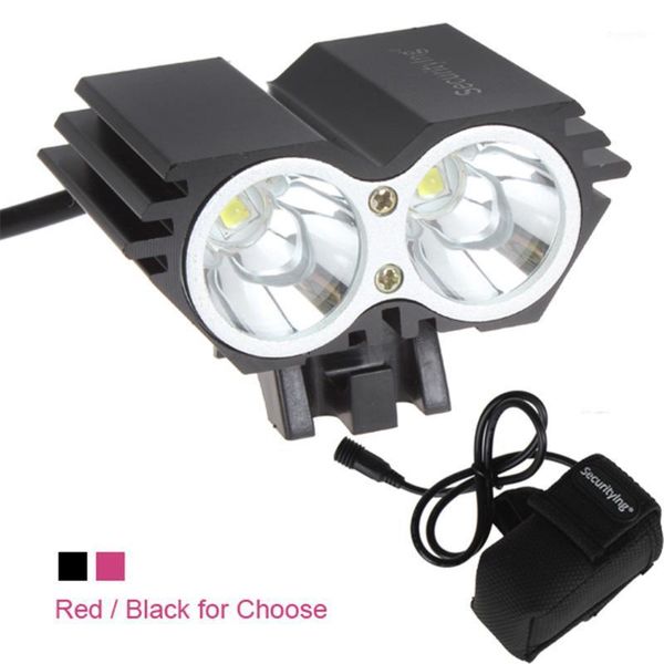 

sales securitylng 1200 lumens 2x xm-l u2 led bicycle light & 4000mah battery pack1