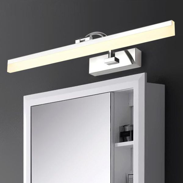 

9w/12w/14w/16w led wall sconce light makeup mirror front lamp fixture smd 2835 acrylic stainless steel bathroom