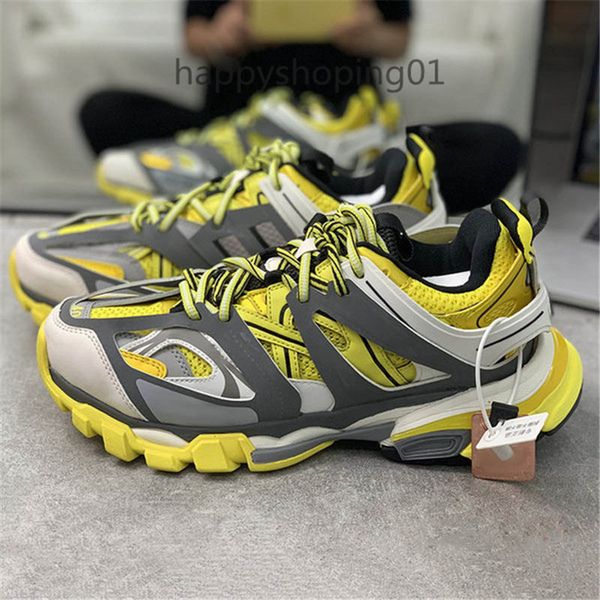 

release 3.0 tess s paris track men gomma maille black for women triple s clunky sneaker casual shoes fashion dad shoes 36-45