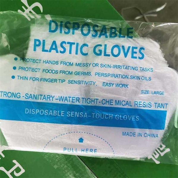 

factorycpwvcatering hand disposable plastic gloves food protective cleaning fast shipping