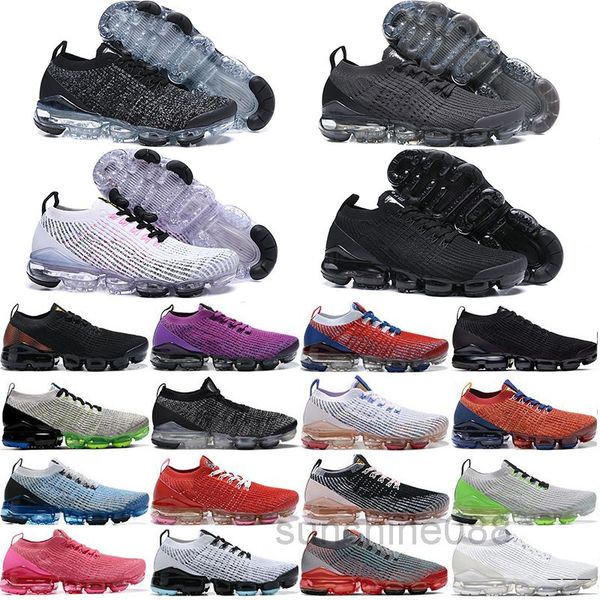 

2021 air vapores 3.0 usa mens be true oreo casual shoes designer fly 2.0 knit triple black white rainbow sneakers trainers chaussures dcv3