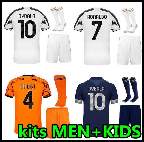 

20 21 home away soccer jersey man 3rd goalkeeper kids boy kit 2020 2021 away third football shirt men + kids kit, Black