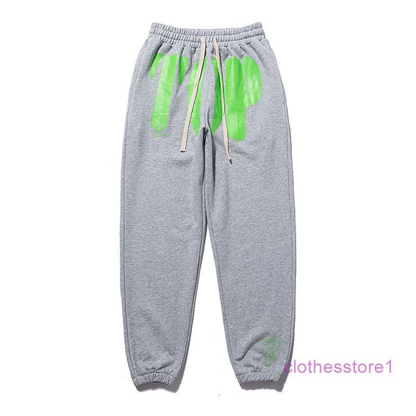 

factory outlet luxury brand ins pants jeans shorts 2022 trendy v fast green large v-back pants for men wo, versatile thin casual sweatpan, Black