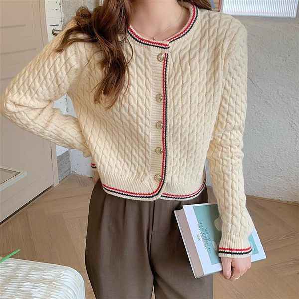 

new oversize women sweaters autumn vintage cardigans loose winter sweater knitted plus size women cardigan knit button loose, White