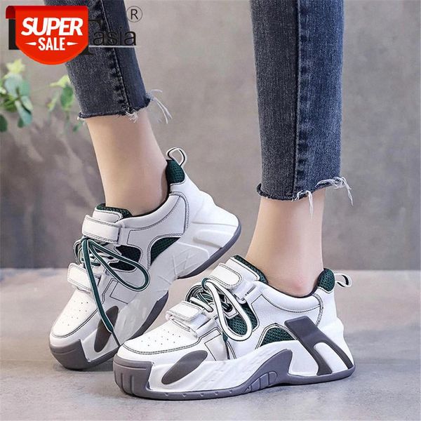 

doratasia new 2020 mixed-color platform sneakers daily cool tennis sneakers women lace-up flat shoes woman #mr01