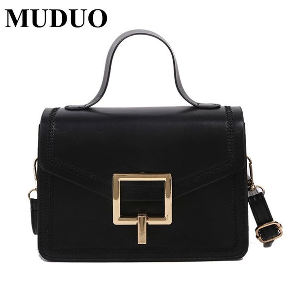 

shoulder bags retro fashion female tote bag pu leather women's designer handbag lock travel messenger