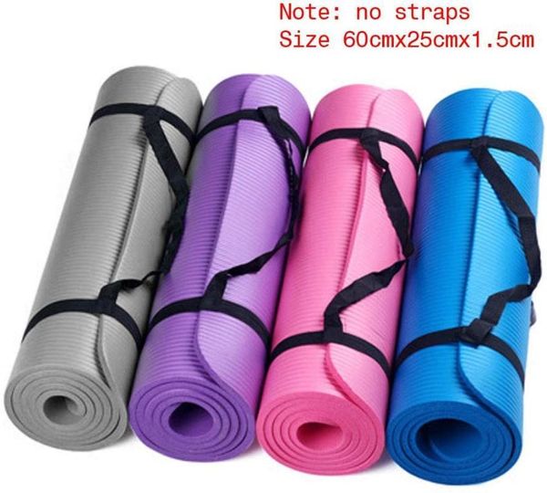 

yoga mats small 1.5 mm thick and durable mat anti-skid sports fitness to lose weight nbr soft 60 x 25cm1