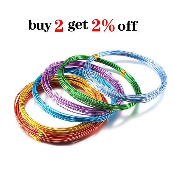 

2-10 м / рулон мягкий анодированный металлический алюминиевый провод универсальный окрашенные ручной работы флористические провода для серьг