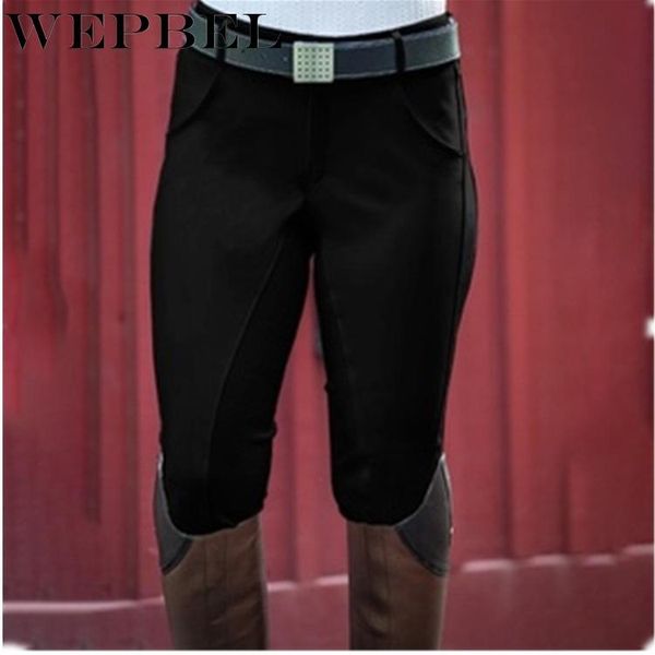

men's pants wepbel autumn fashion mid waist straight vintage solid color slim fit patchwork trousers, Black