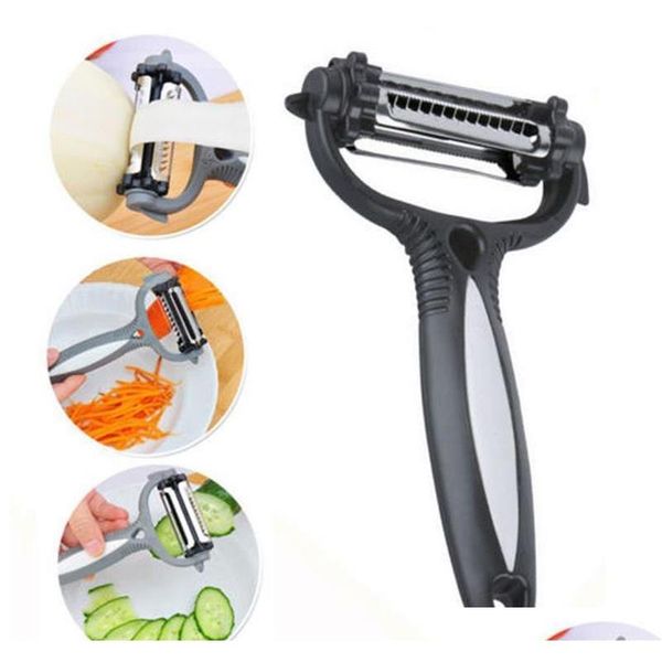

multifunctional 360 degree rotary vegetable peeler cabbage grater potato slicer cutter fruit knife kitchen gadget ca jlloom dh_garden