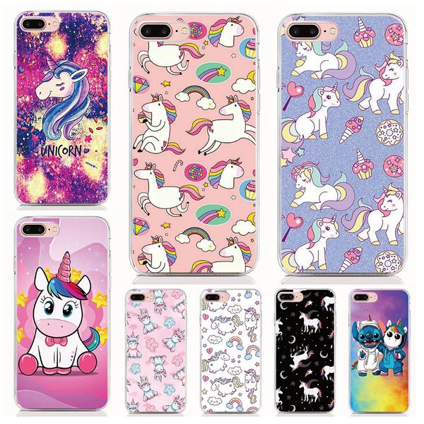 

для lenovo s5 k5 pro z6 lite z5 p2 k5s a1010 zuk z1 z2 case soft tpu print unicorn rainbow cover shell case