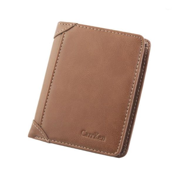 

wallets maioumy retro purse short slim thin luxury mini cute leather small wallet men wallets1, Red;black