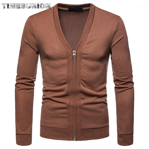 

men's sweaters 2021 thin fashion brand sweater for mens cardigan slim fit zipper knitwear warm casual clothing men1, White;black