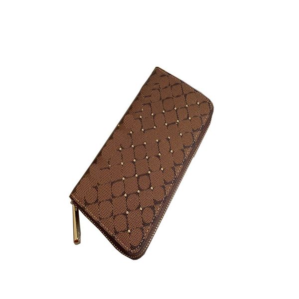 

women purse starlight with box designer fashion genuine leather all-match ladies single zipper classic purses leather wallets womens wallet, Red;black