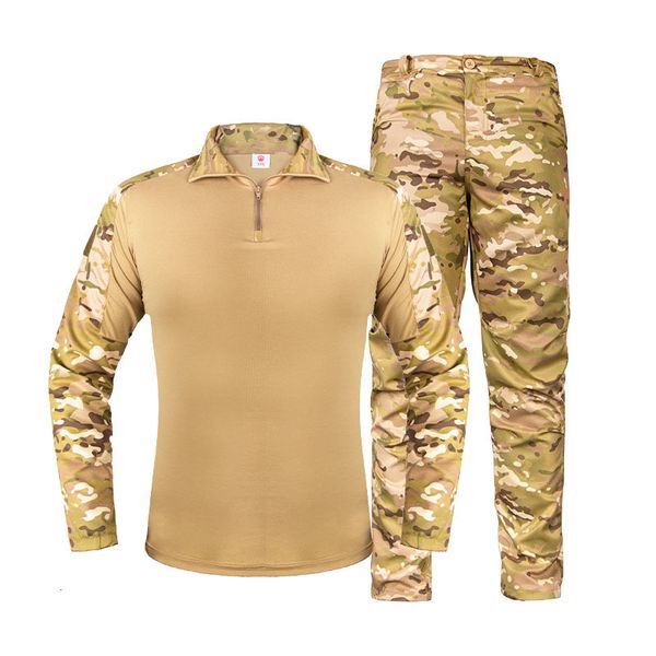 

jungle hunting woodland shooting gear shirt pants set battle dress uniform tactical bdu set combat clothing camouflage us uniform no05-018, Black;green
