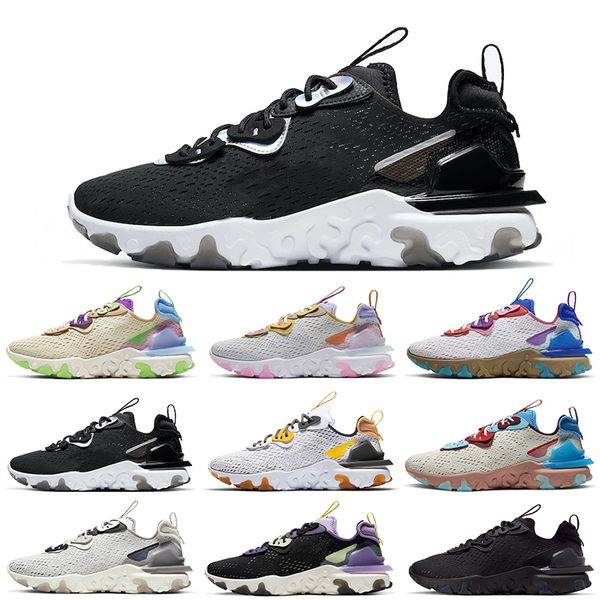 

reaction vision беговые обувь d ms x мужчины женщины des chaussures triple black переливающиеся соты сотоковицы спортивные кроссовки saffron