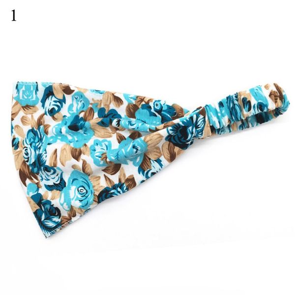 

women wide headband for sports workout running casual solid color floral print elastic wide hair band head wrap hair accessories q sqcxne