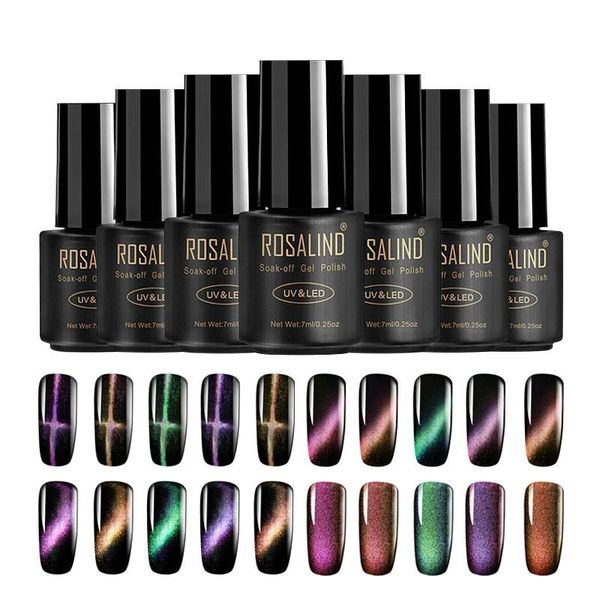 

cat eye gel nail polish 7ml for manicure primer gel permanent nail polish uv art coat varnish, Red;pink