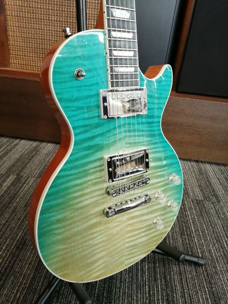 

les hp high performance seafoam fade 2019 electric guitar