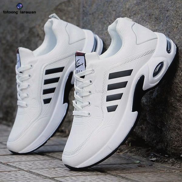

men sneakers men's running shoes casual sports shoelace air cushion