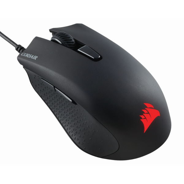 

mouse for games genre fps/moba harpoon rgb pro is equipped with a sensor with resolution of 12 000 dpi weighs only 85g