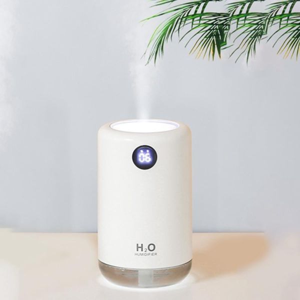 

humidifiers air humidifier with led lights 500ml large capacity portbale for bedroom office travel