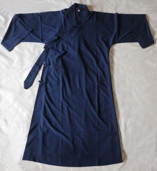 

running jackets taoist robe uniforms tai chi clothing shaolin taoism suits martial arts black/blue, Black;red