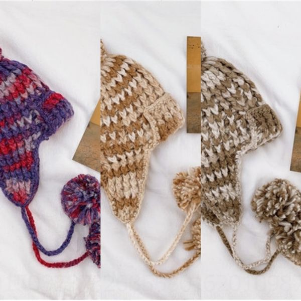 

gm4l cap knitted crochet headband ponytail women winter hairband headwrap fashion sports turban ear warmer beanie 19colors letter headbands
