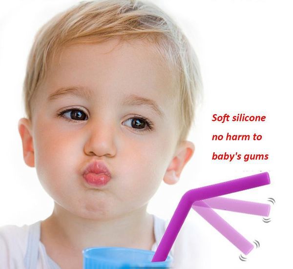 

factory price drinking compare with similar items stripes straw 6 color silicone eco straws reusable for 800ml mugs smoo
