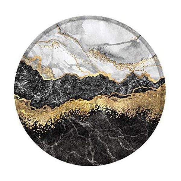 

texture pattern mouse round mousepad office mice pad home computer with non-slip rubber base washable mousepads