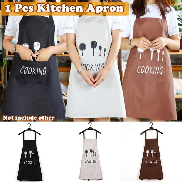 

aprons 1 pcs kitchen waterproof cleaning anti fouling universal apron home cooking baking accessories