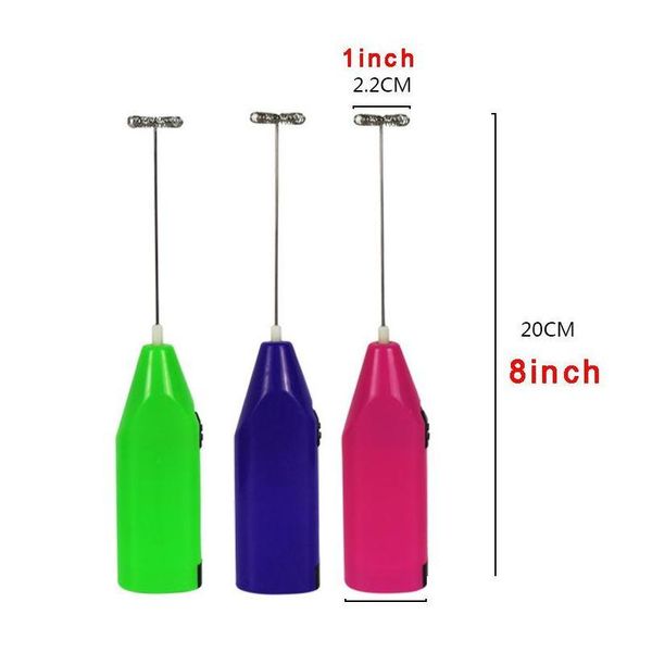 

handheld stainless steel coffee milk frother foamer drink electric whisk mixer battery operated kitchen egg beater st jllfhb xhlight