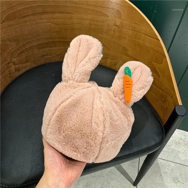 

women's hats men's and women's thick plush hats autumn and winter imitation fur warm winter beanies beanie1, Blue;gray