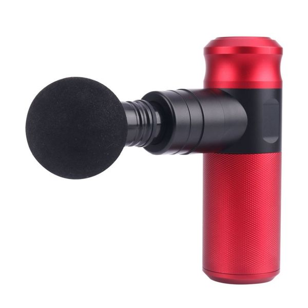 

handheld rechargeable electric cordless deep tissue vibration muscle fascia massage gun