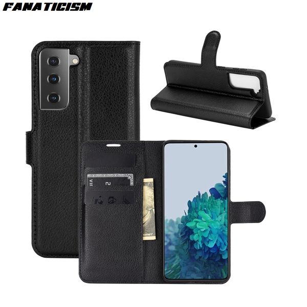 

good quality wallet flip style leather case card holder stand phone cover for samsung galaxy s21 s30 case