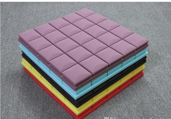 

panels soundproofing studio sound 50x50cm sound acoustic foam size thickness 5cm excellent treatment insulation proofing big wmttj
