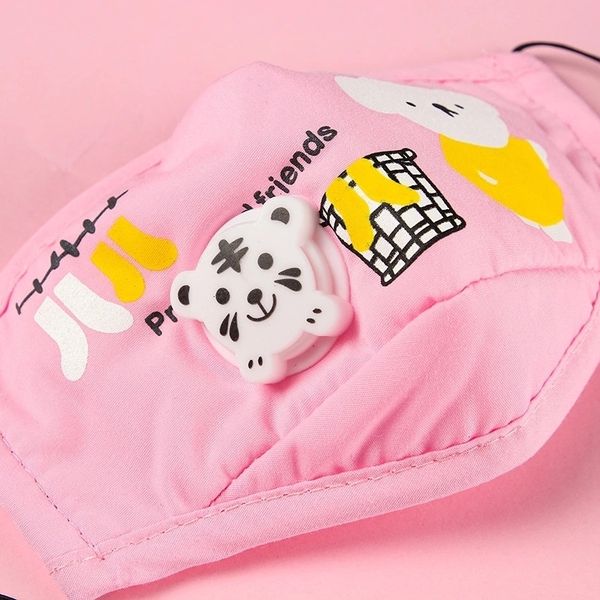 

n5mbkids with filter cotton pm2.5 mouth dustproof protective mask cartoon face masks w