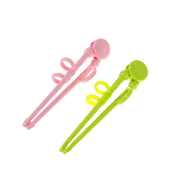 

1pair multi color cute learning training chopsticks for kids children chinese chopstick learner gifts 2 colors
