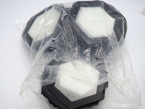 

shippinghexagon shape food grade non-stick silicone baking mat dabber sheets